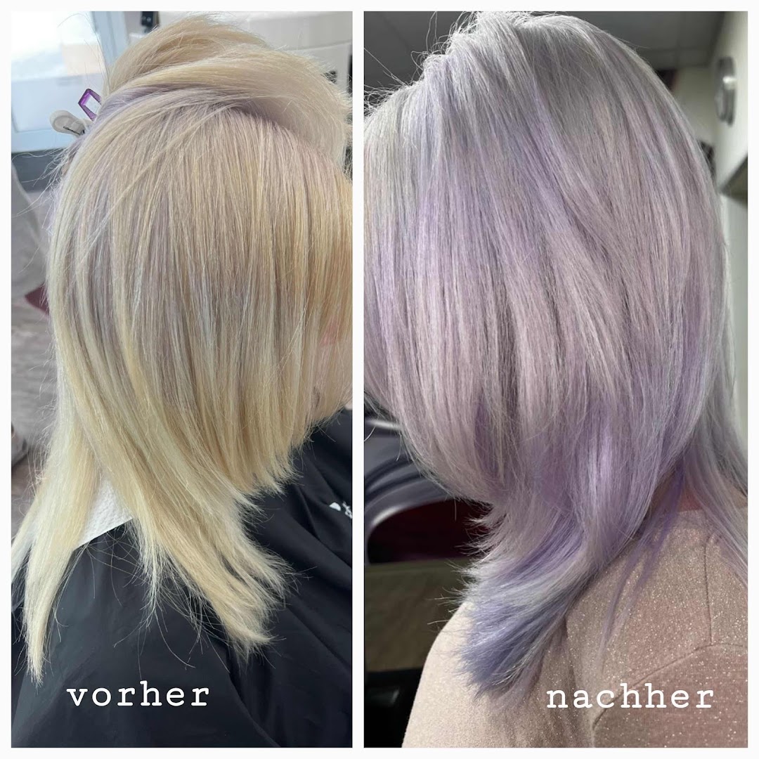 Blond → Flieder